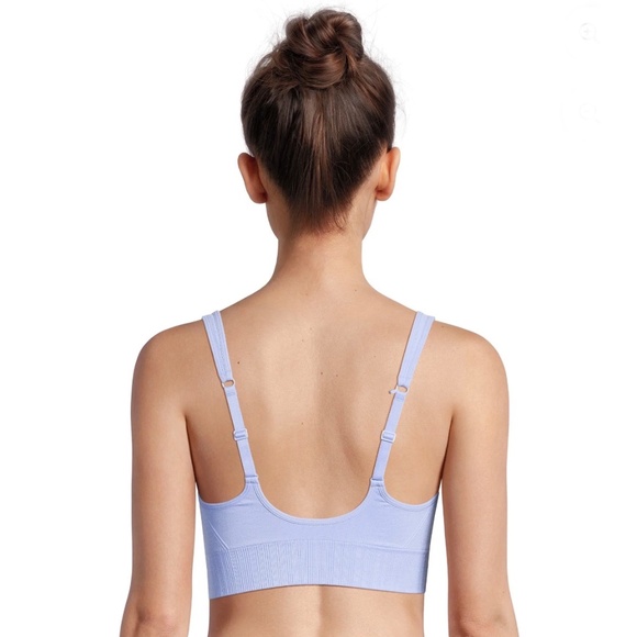 Women's Avia Medium Support Molded Plunge Sports Bra 2-Pack Size XXXL - Picture 5 of 6